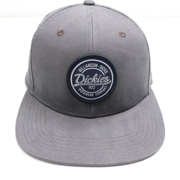 Dickies Baseball Hat Cap Adult One Size Dickies Gray Men's Snapback BNWT - Picture 1 of 3